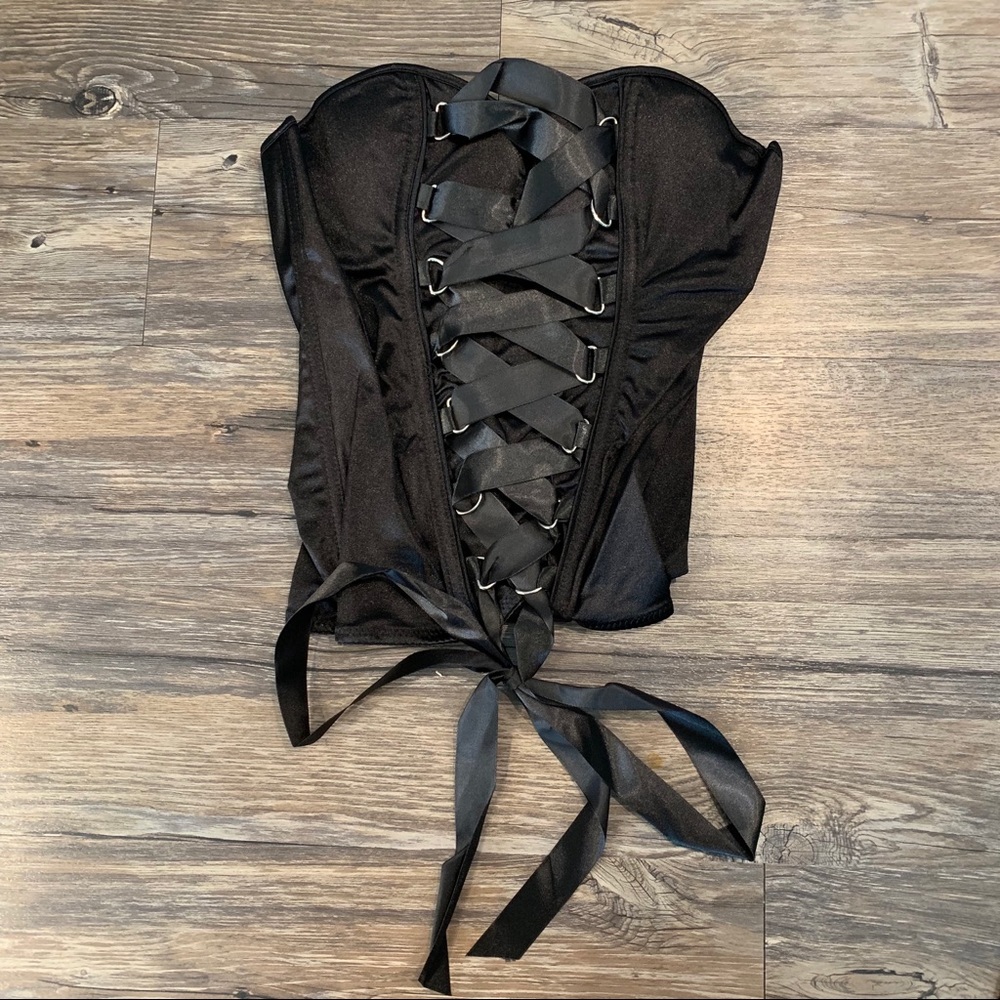 Spirit Halloween Black Corset